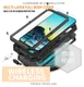 R-Just Sliding Camera Samsung Galaxy S22 Plus Hoesje Waterdicht Zwart afbeelding 2