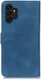 KHAZNEH Samsung Galaxy A13 4G Hoesje Retro Wallet Book Case Blauw afbeelding 3