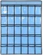 Universele Telefoon Tas met 30 Vakken - Opbergtas voor Klassen Blauw afbeelding 1