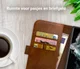 Rosso Element Samsung Galaxy S22 Ultra Hoesje Book Cover Wallet Bruin afbeelding 6
