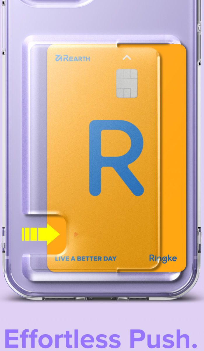 Ringke Fusion Card iPhone 12 / 12 Pro Hoesje Kaarthouder Transparant afbeelding 12