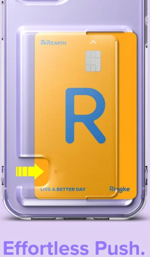 Ringke Fusion Card iPhone 12 / 12 Pro Hoesje Kaarthouder Transparant afbeelding 12