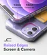 Ringke Fusion Card iPhone 12 / 12 Pro Hoesje Kaarthouder Transparant afbeelding 5