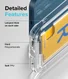 Ringke Fusion Card Apple iPhone 13 Hoesje met Kaarthouder Transparant afbeelding 9