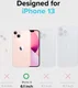 Ringke Fusion Card Apple iPhone 13 Hoesje met Kaarthouder Transparant afbeelding 13