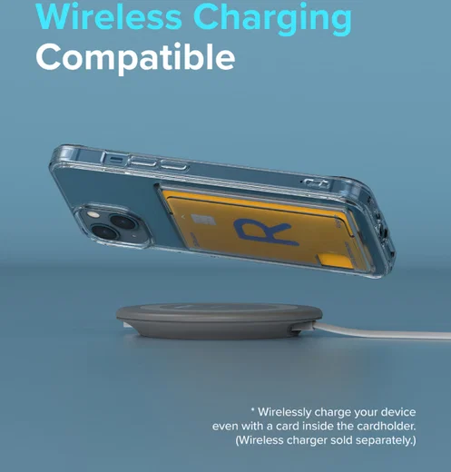 Ringke Fusion Card Apple iPhone 13 Hoesje met Kaarthouder Transparant afbeelding 12