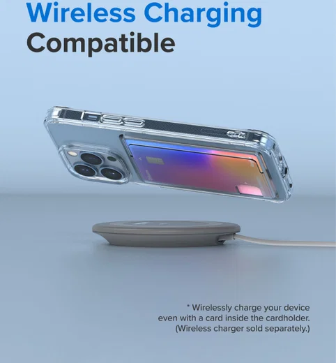 Ringke Fusion Card Apple iPhone 13 Pro Hoesje Kaarthouder Transparant afbeelding 11