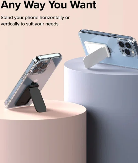 Ringke Kickstand voor Telefoonhoesjes Universele Standaard Zwart afbeelding 4