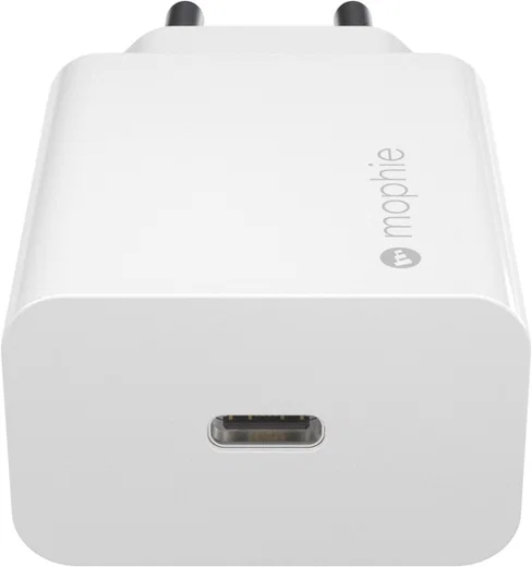 Mophie 20W USB-C Power Delivery / Quick Charge Wall Adapter Wit afbeelding 2