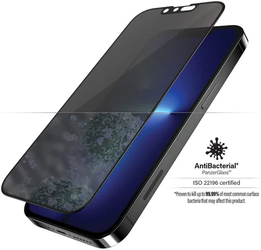 PanzerGlass Apple iPhone 13 Pro Max Privacy Glass Antibacterieel afbeelding 5