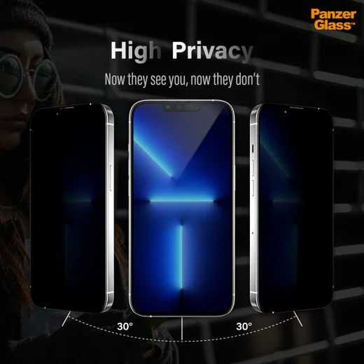PanzerGlass Apple iPhone 13 Pro Max Privacy Glass Antibacterieel afbeelding 9