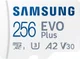 Samsung EVO Plus MicroSDXC Geheugenkaart 130MB/s met Adapter 256GB Wit afbeelding 1