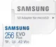 Samsung EVO Plus MicroSDXC Geheugenkaart 130MB/s met Adapter 256GB Wit afbeelding 3