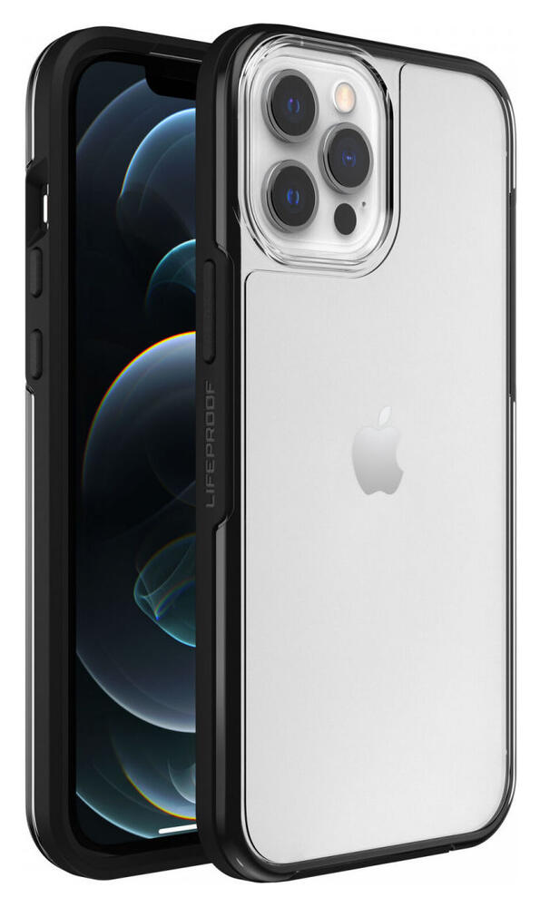 LifeProof See Apple iPhone 12 Pro Max Hoesje Transparant Zwart afbeelding 1