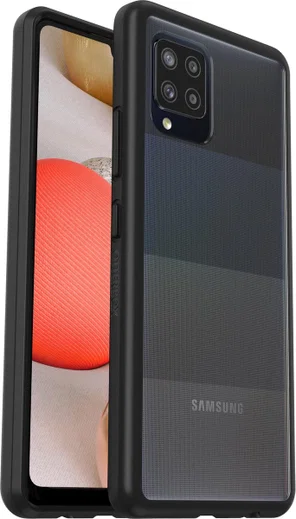 OtterBox React Samsung Galaxy A42 Hoesje Back Cover Transparant Zwart afbeelding 1