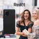 OtterBox React Samsung Galaxy A42 Hoesje Back Cover Transparant Zwart afbeelding 5