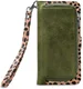 Mobilize Gelly Wallet Zipper Samsung Galaxy A53 Hoesje Olive Leopard afbeelding 3