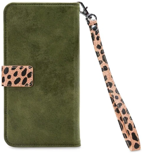 Mobilize Gelly Wallet Zipper Samsung Galaxy A53 Hoesje Olive Leopard afbeelding 6