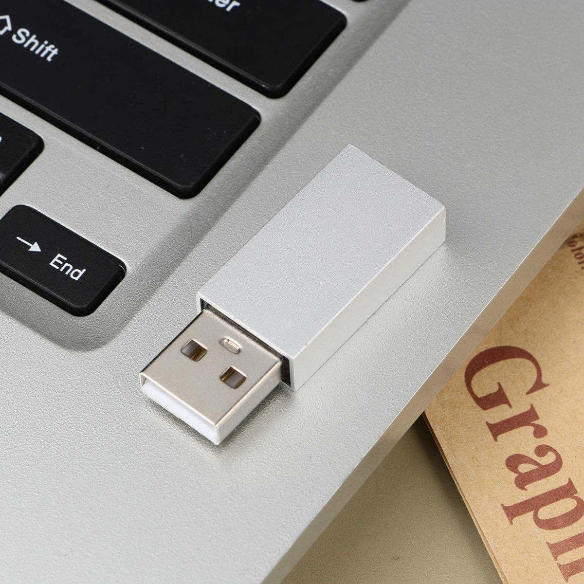 Universele Datablocker USB naar USB Gegevensblokker Wit afbeelding 9