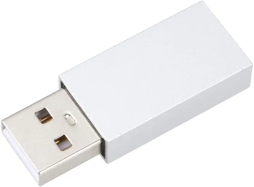 Universele Datablocker USB naar USB Gegevensblokker Wit afbeelding 1