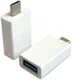 Universele USB-C naar USB-A Adapter Wit afbeelding 1