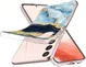 HappyCase Samsung Galaxy S22 Hoesje Flexibel TPU Blauw Marmer Print afbeelding 4