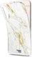 HappyCase Samsung Galaxy S22 Hoesje Flexibel TPU Wit Marmer Print afbeelding 2