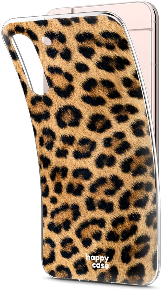 HappyCase Samsung Galaxy S22 Hoesje Flexibel TPU Wilde Panter Print afbeelding 2