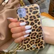 HappyCase Samsung Galaxy S22 Hoesje Flexibel TPU Wilde Panter Print afbeelding 4