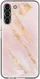 HappyCase Samsung Galaxy S22 Hoesje Flexibel TPU Pink Marmer Print afbeelding 1