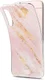 HappyCase Samsung Galaxy S22 Hoesje Flexibel TPU Pink Marmer Print afbeelding 7