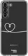HappyCase Samsung Galaxy S22 Hoesje Flexibel TPU Hartje Print afbeelding 1