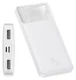 Baseus Bipow 10.000 mAh Powerbank Reisformaat Met Display Wit 15W afbeelding 12