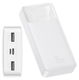 Baseus Bipow 20.000 mAh USB-C Powerbank Reisformaat Met Display Wit afbeelding 11