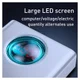 Baseus Amblight 30.000 mAh Extra Krachtige Powerbank Wit 65W afbeelding 3