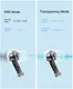 Baseus Bowie M2 Volledig Draadloze Bluetooth 5.2 Oordopjes Zwart afbeelding 5