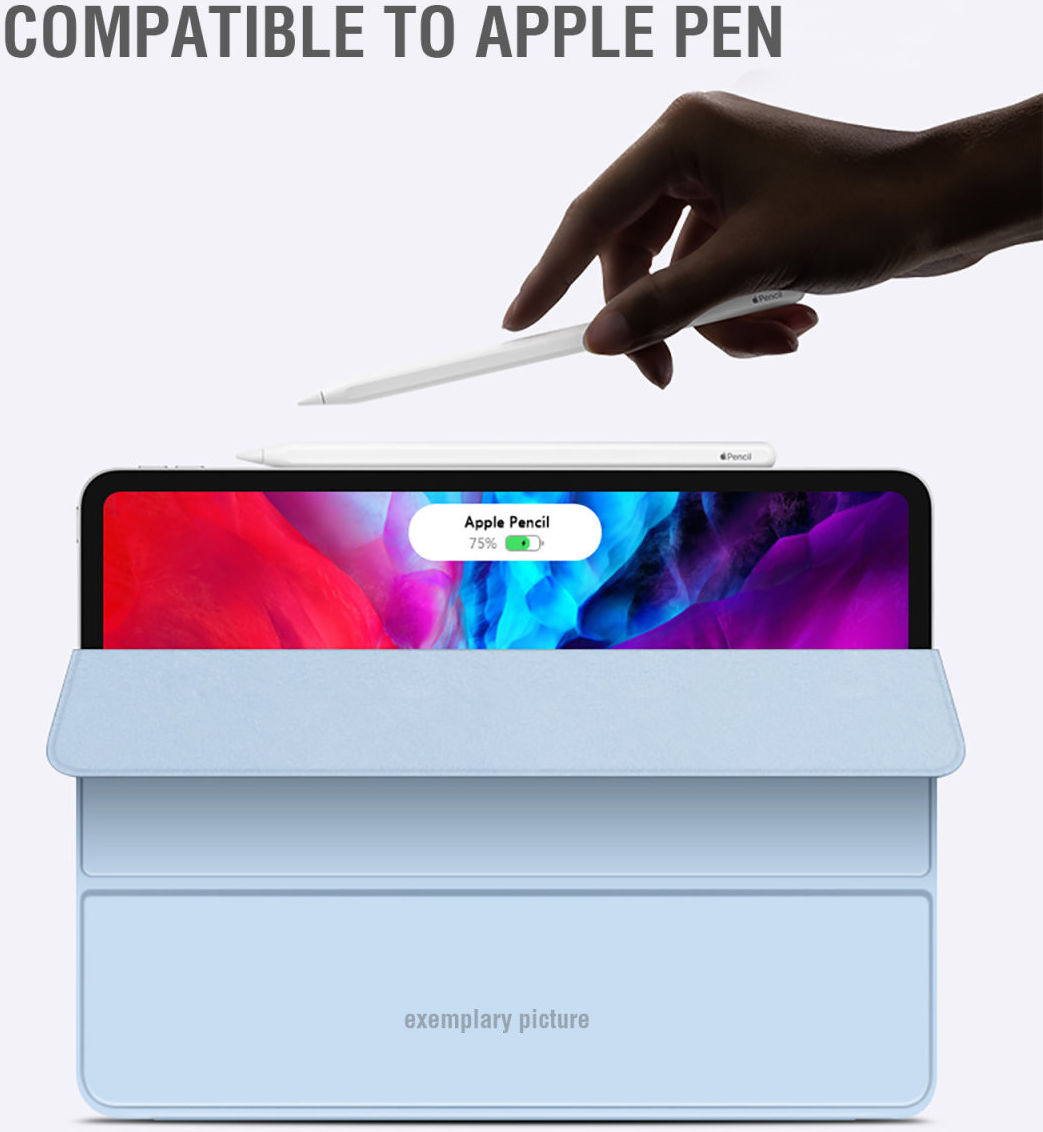 4smarts iFolio Apple iPad Pro 11 2018 / 2020 / 2021 Tri-Fold Blauw afbeelding 8