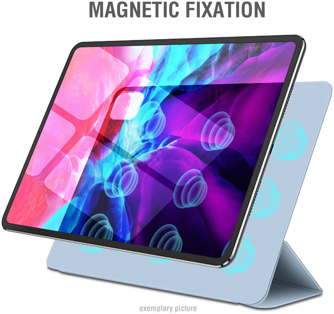 4smarts iFolio Apple iPad Pro 11 2018 / 2020 / 2021 Tri-Fold Zwart afbeelding 4