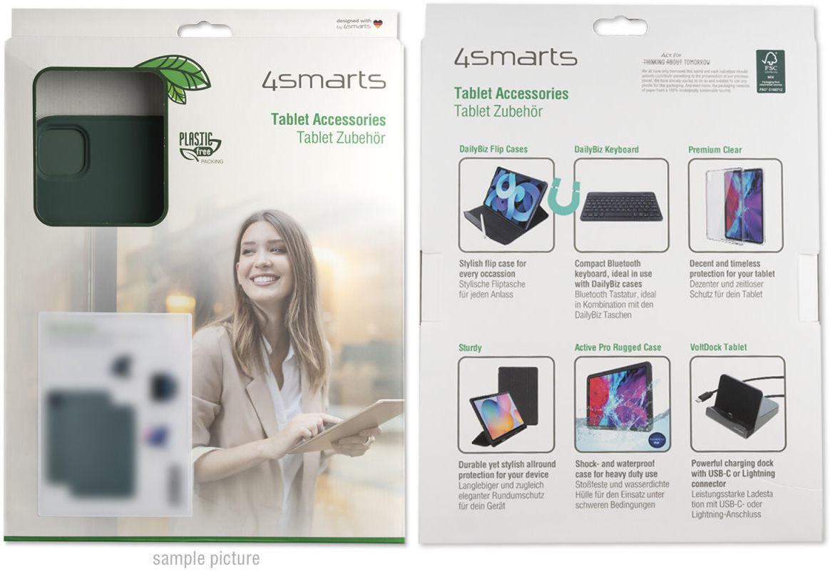 4smarts iFolio Apple iPad Pro 11 2018 / 2020 / 2021 Tri-Fold Zwart afbeelding 9