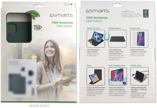 4smarts iFolio Apple iPad Pro 11 2018 / 2020 / 2021 Tri-Fold Zwart afbeelding 9