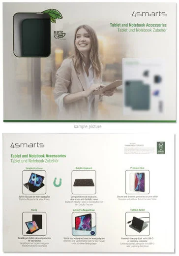 4smarts iFolio Apple iPad Pro 12.9 2018 / 2020 / 2021 Tri-Fold Blauw afbeelding 8