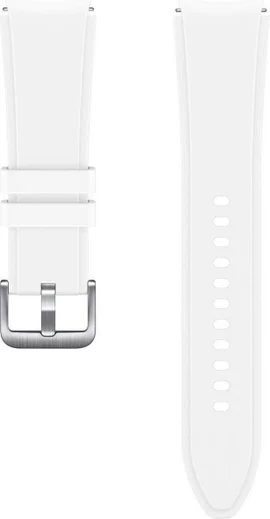 Origineel Samsung Universeel Watch 20MM Ridge Sport Bandje Wit M/L afbeelding 1