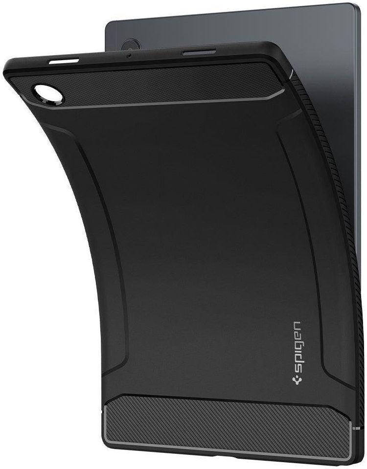 Spigen Rugged Armor Samsung Galaxy Tab A8 Hoes Back Cover Zwart afbeelding 4