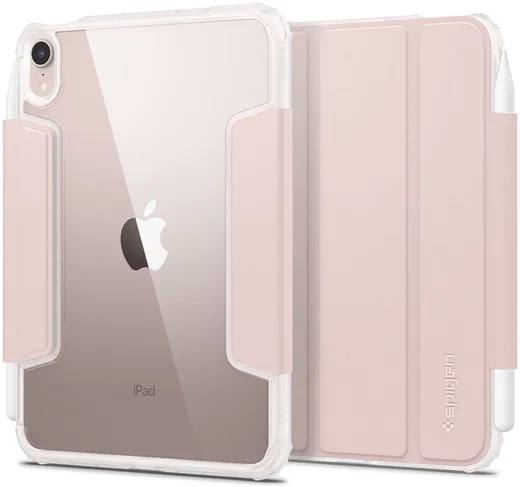 Spigen Ultra Hybrid Pro Apple iPad Mini 6 (2021) Hoes Book Case Roze afbeelding 2