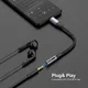4smarts USB-C naar 3.5mm Jack (Female) Aux Kabel Connector Grijs afbeelding 3