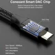 4smarts USB-C naar 3.5mm Jack (Female) Aux Kabel Connector Grijs afbeelding 4