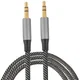 4smarts MatchCord 3.5mm Jack naar 3.5mm Jack Aux Kabel 1 Meter Zwart afbeelding 1