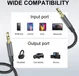 4smarts MatchCord 3.5mm Jack naar 3.5mm Jack Aux Kabel 1 Meter Zwart afbeelding 2