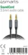 4smarts SoundCord 3.5mm Jack naar 3.5mm Jack Aux Kabel 1 Meter Zwart afbeelding 3