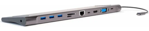 4Smarts Universele 11-in-1 Hub met Stand Functie 100W/4K@30Hz/1080P afbeelding 1
